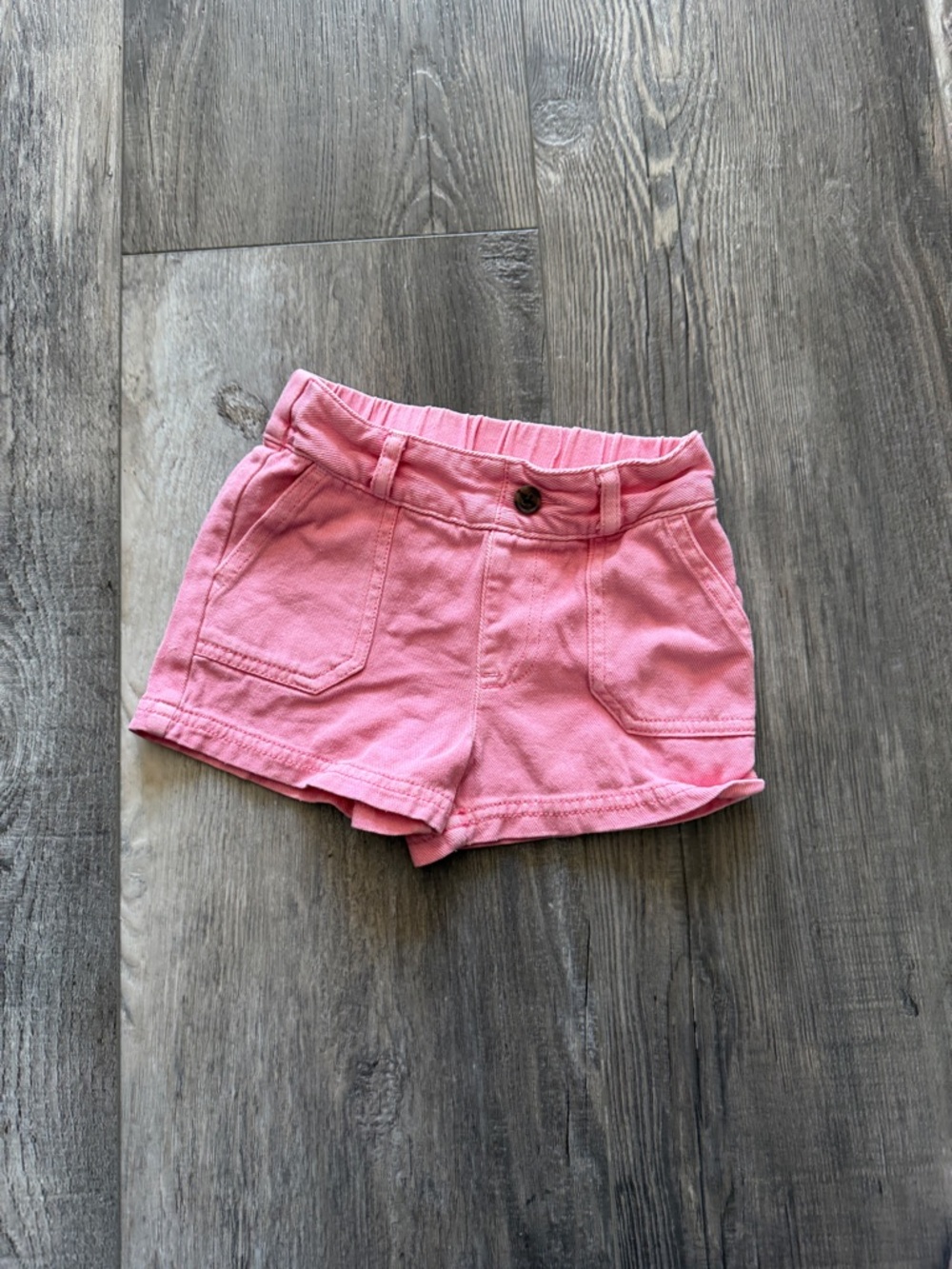 Cat & Jack Pink Girls Cotton Casual Shorts